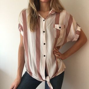 Short Sleeve Button Down